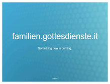 Tablet Screenshot of familien.gottesdienste.it